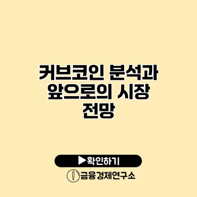 커브코인 분석과 앞으로의 시장 전망